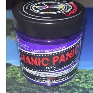 Manic Panic Electric Amethyst Classic High Voltage Semi-Permanent Hair Color 4oz